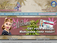 Tablet Screenshot of getmedicalmarijuananow.com
